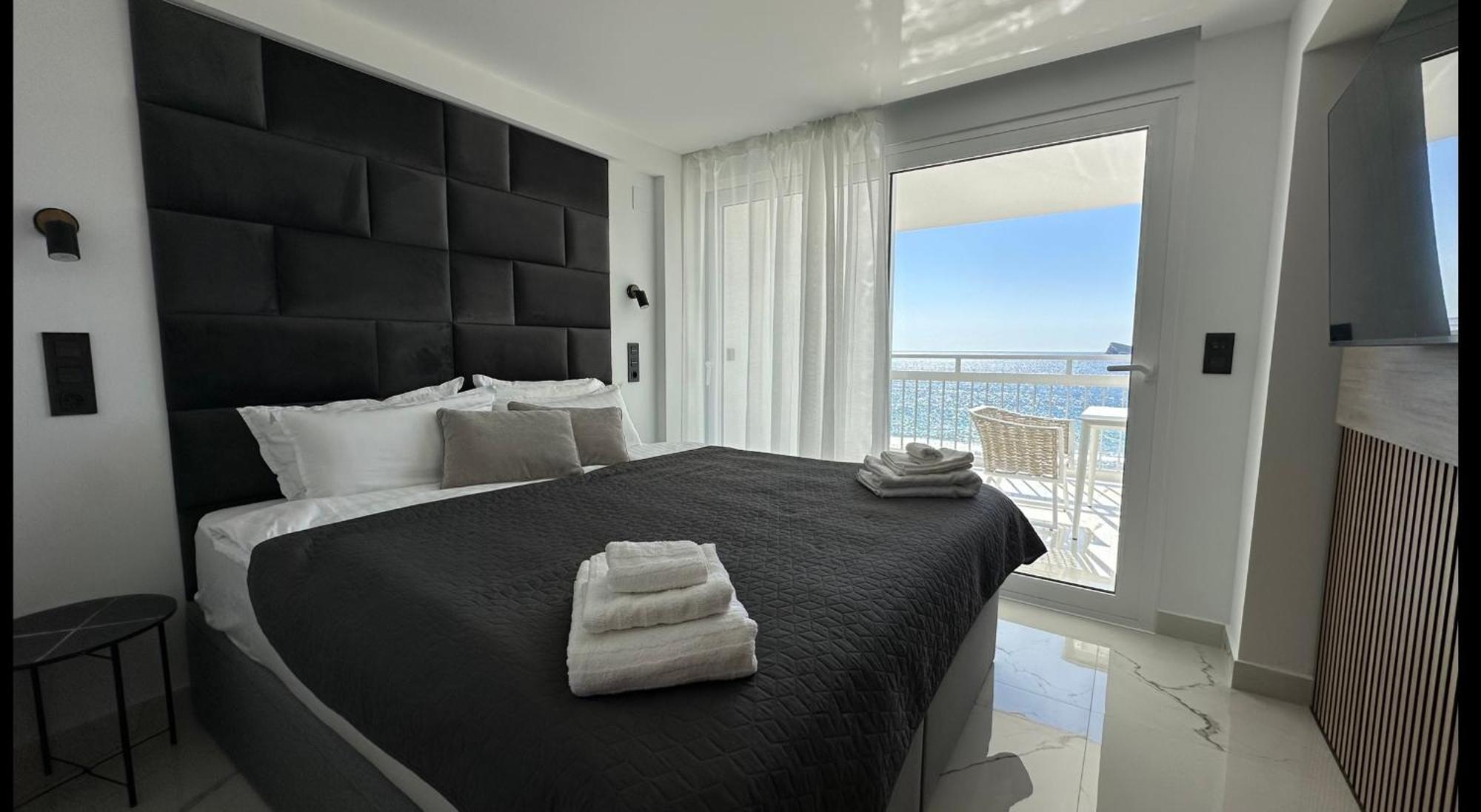 Esmeralda, Benidorm Beachfront Poniente, 1St Line Frontal Seaview, Ocean Terrace Dış mekan fotoğraf